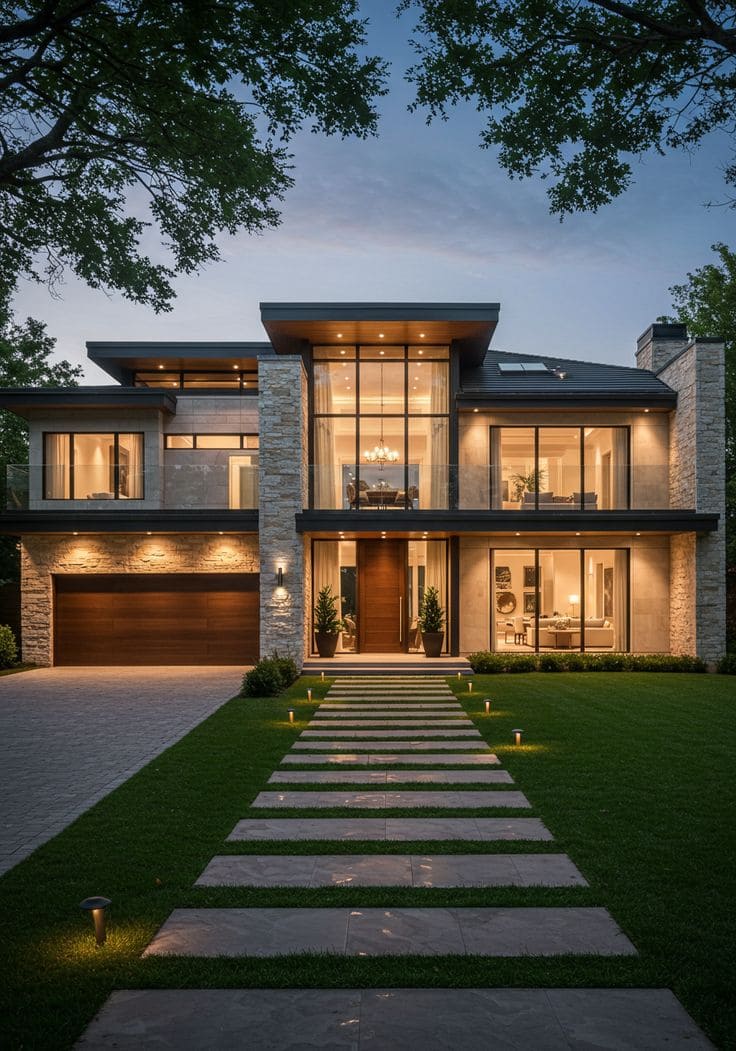 Project showcase layout